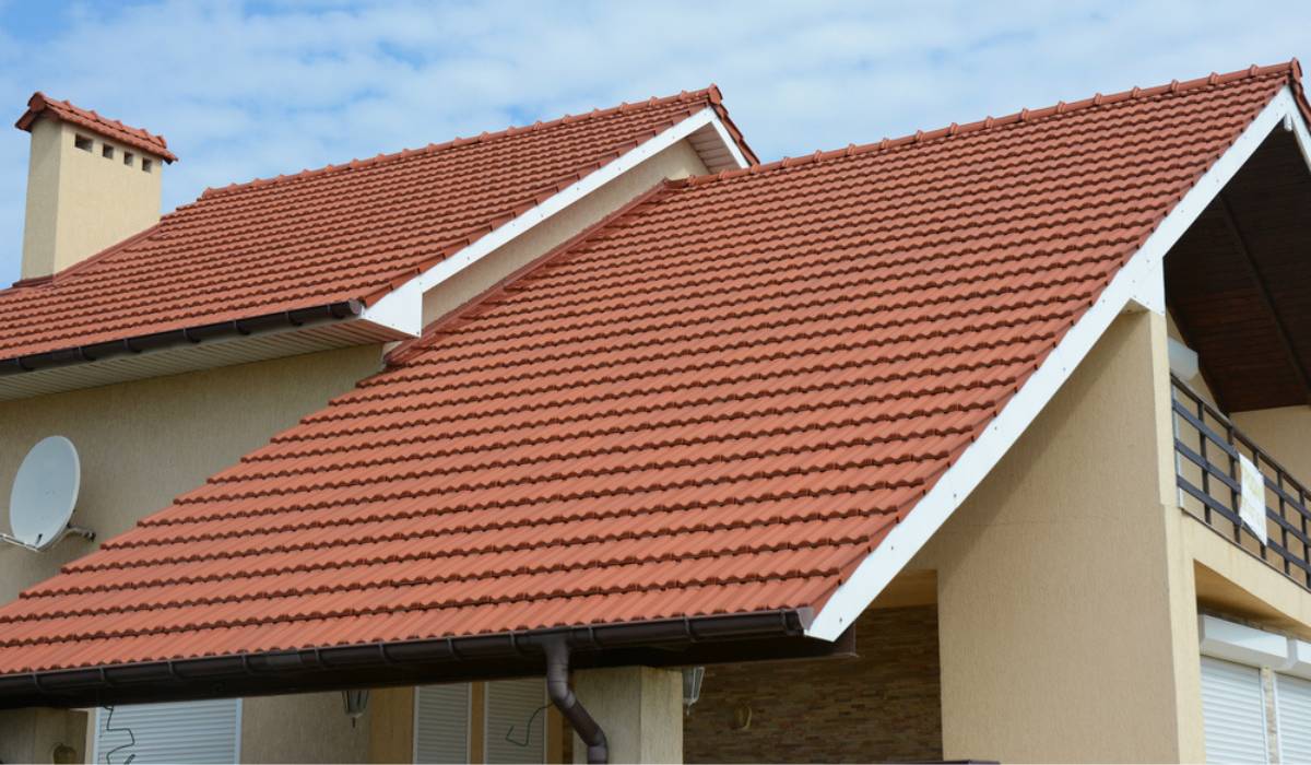 tile roof post
